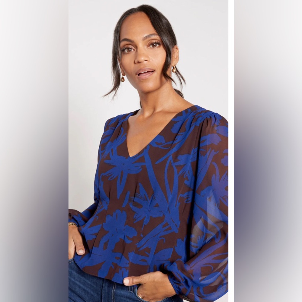 Evereve Harper seamed blouse